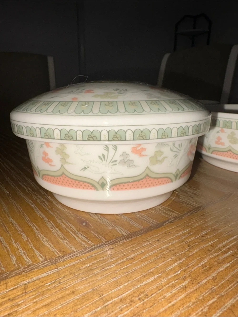 Haengnam 1986 Flying Cranes Serving Bowls